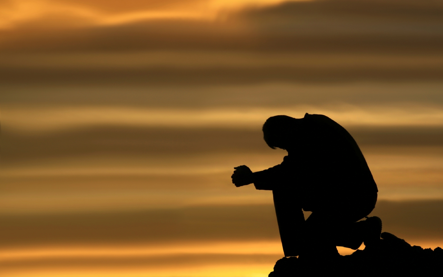 kneeling prayer